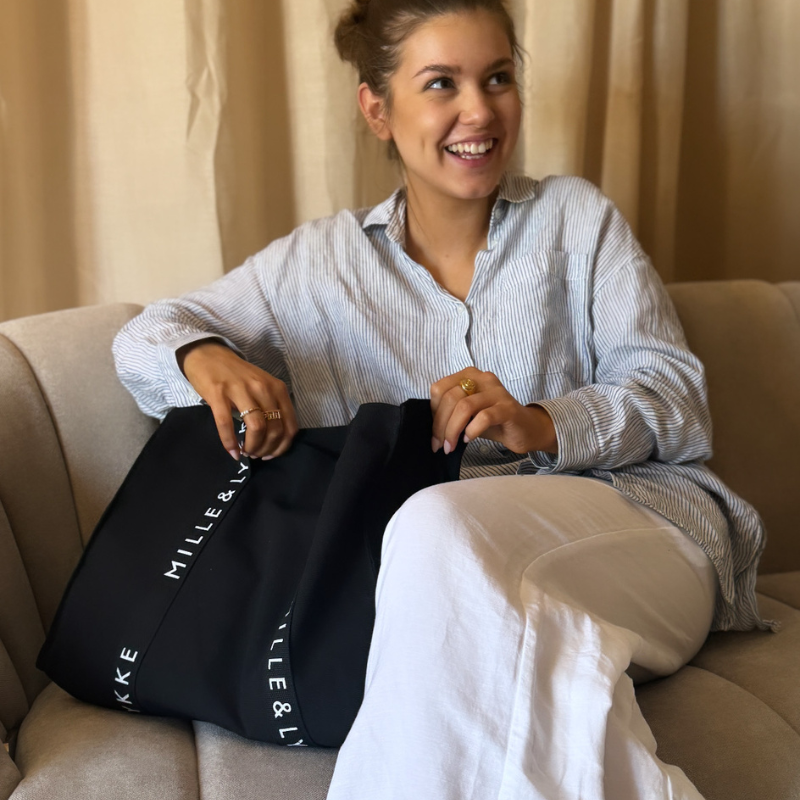 Mille og Lykke Tote bag