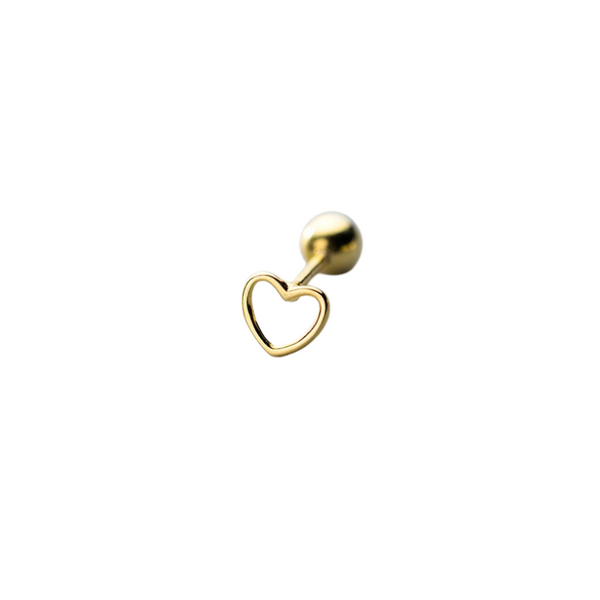 Single love piece piercing