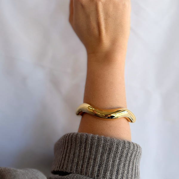 Chunky plan Bangle