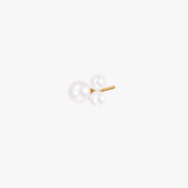 Three Pearl Dot Ørestik