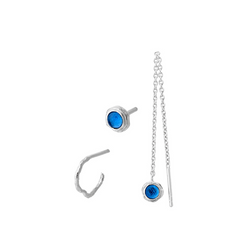 Blue Hour earring box sølv