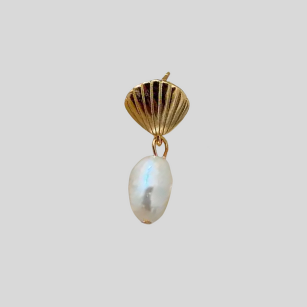 Single shell Pearl Ørering
