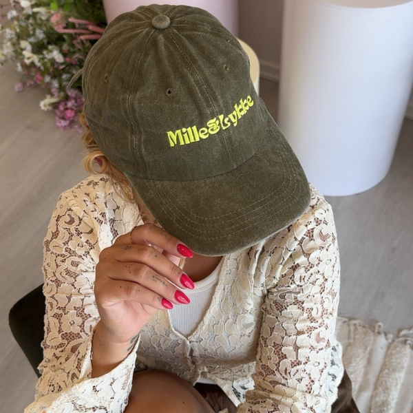 Mille og Lykke Cap Khaki