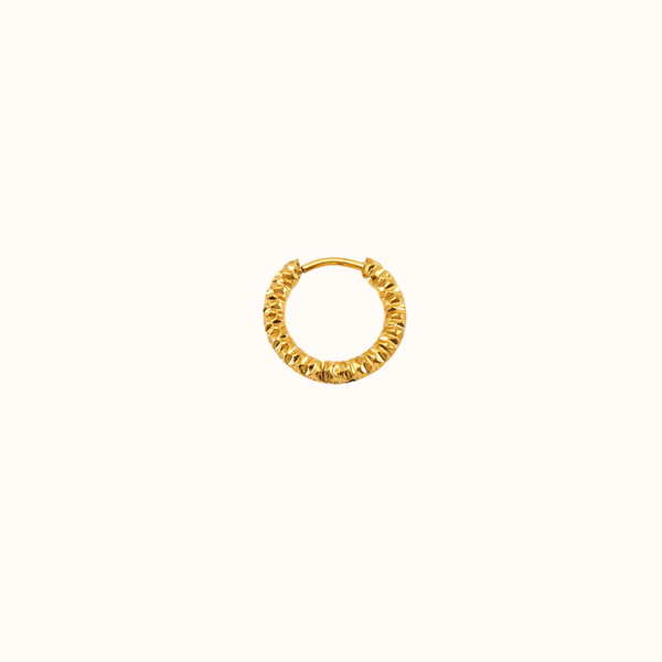 Single raw hoop