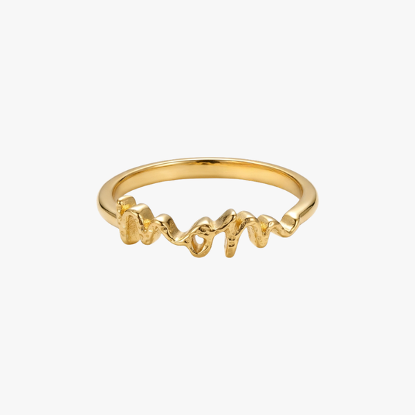 Tiny Line Mom ring