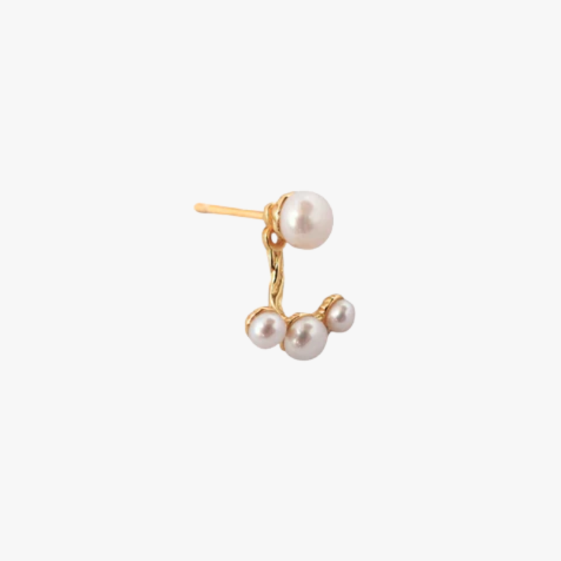 Double Effect Pearl ørering