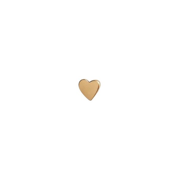 Petit Love Heart fra Stine A er et fint lille hjerte i forgyldt sterlingsølv.